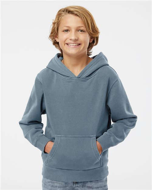 Youth Pigment-Dyed Hoodie Sweatshirt