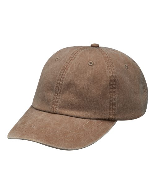 Pigment-Dyed Dad Hat - Embroidery