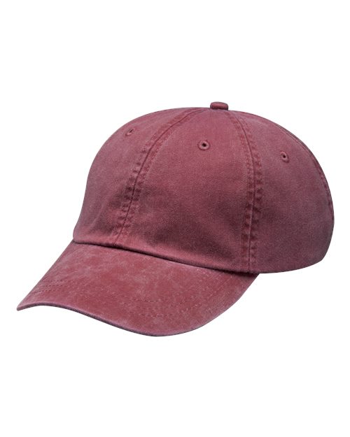 Pigment-Dyed Dad Hat - Embroidery