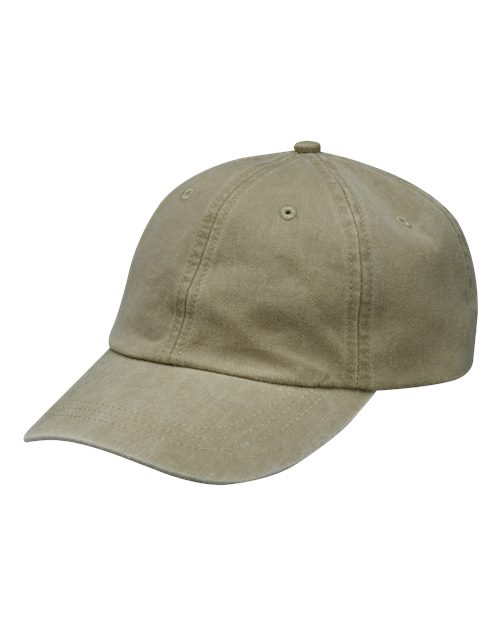 Pigment-Dyed Dad Hat - Embroidery
