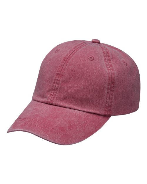 Pigment-Dyed Dad Hat - Embroidery