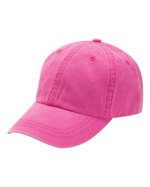 Pigment-Dyed Dad Hat - Embroidery