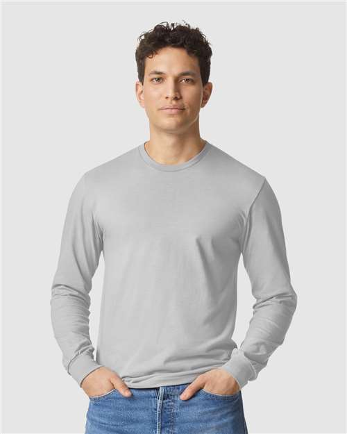 Unisex Soft CVC Long Sleeve T-Shirt