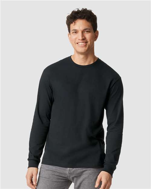 Unisex Soft CVC Long Sleeve T-Shirt