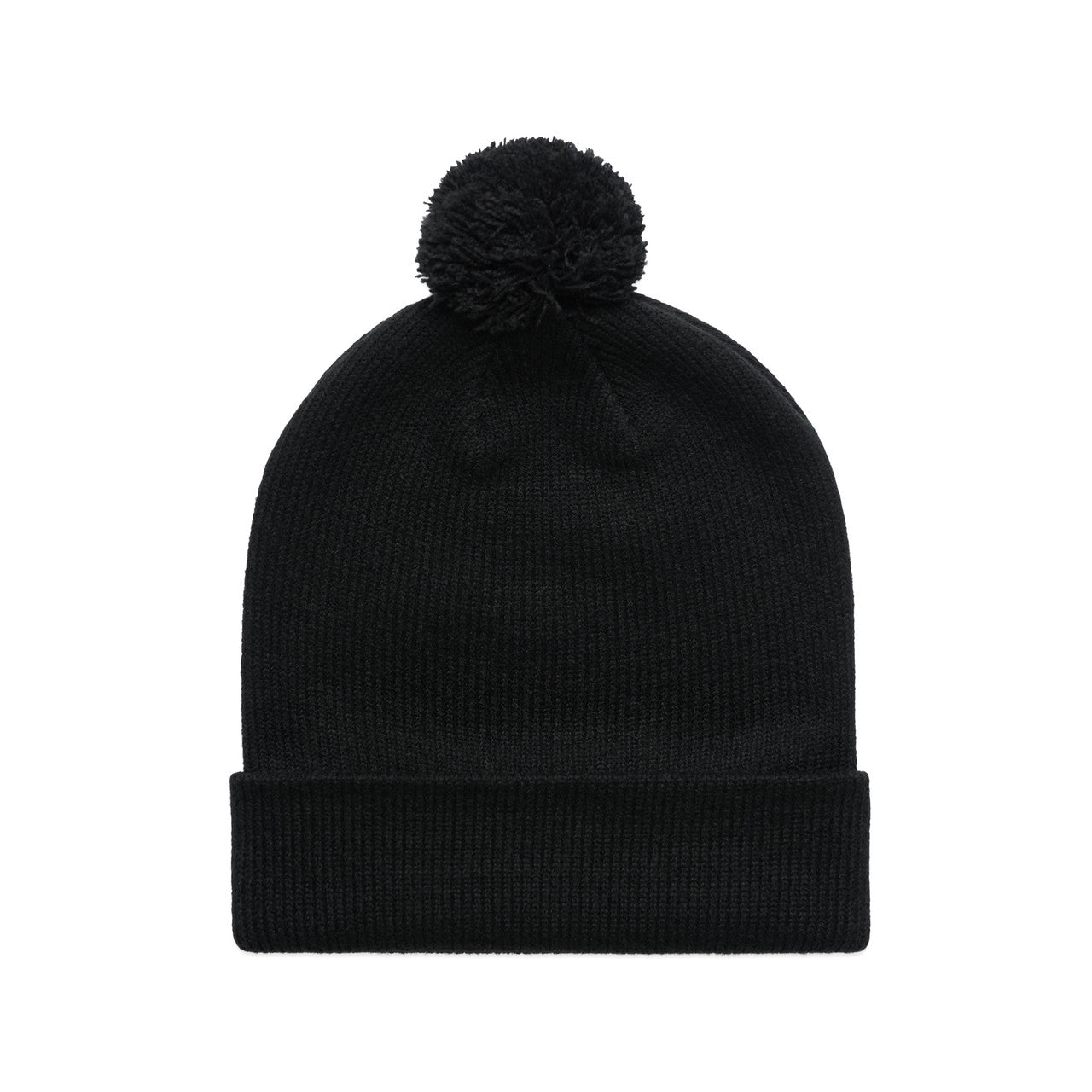 Unisex Pom Pom Beanie - Embroidery