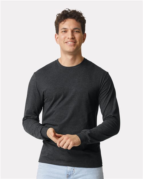 Unisex Soft CVC Long Sleeve T-Shirt