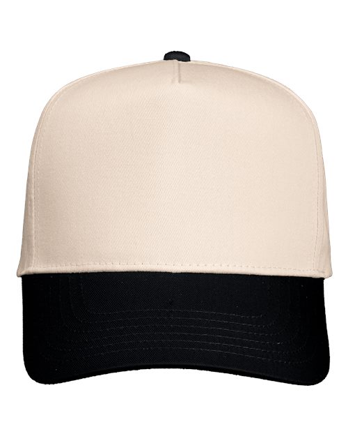 Five-Panel Twill Snapback Cap - Embroidery