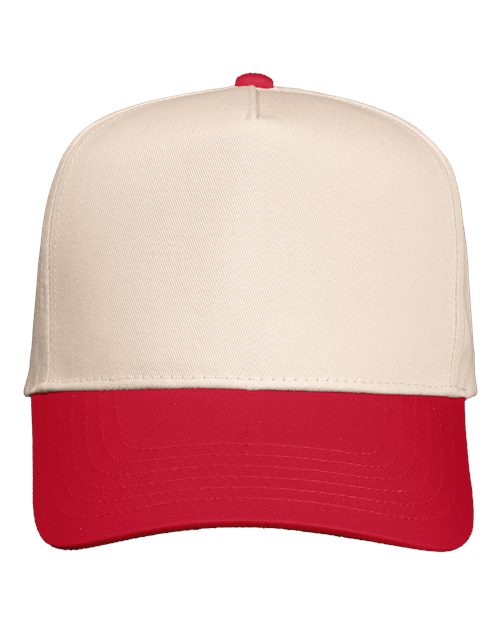 Five-Panel Twill Snapback Cap - Embroidery