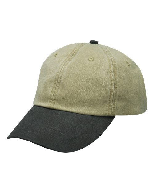 Pigment-Dyed Dad Hat - Embroidery
