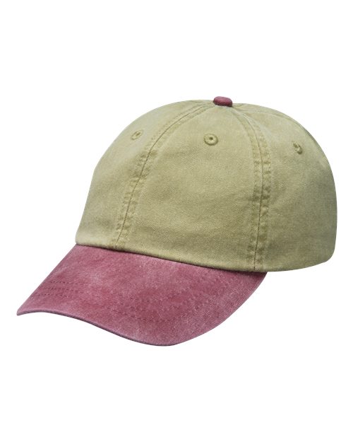 Pigment-Dyed Dad Hat - Embroidery