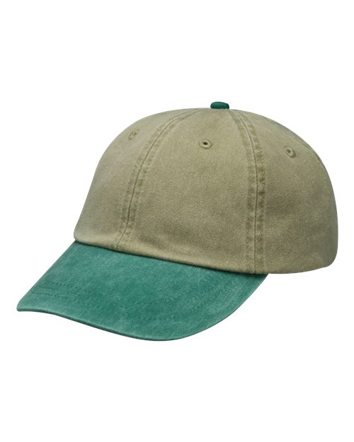 Pigment-Dyed Dad Hat - Embroidery