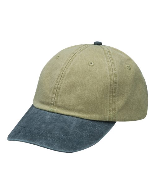 Pigment-Dyed Dad Hat - Embroidery