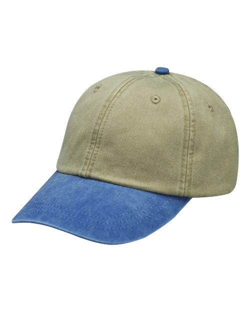 Pigment-Dyed Dad Hat - Embroidery