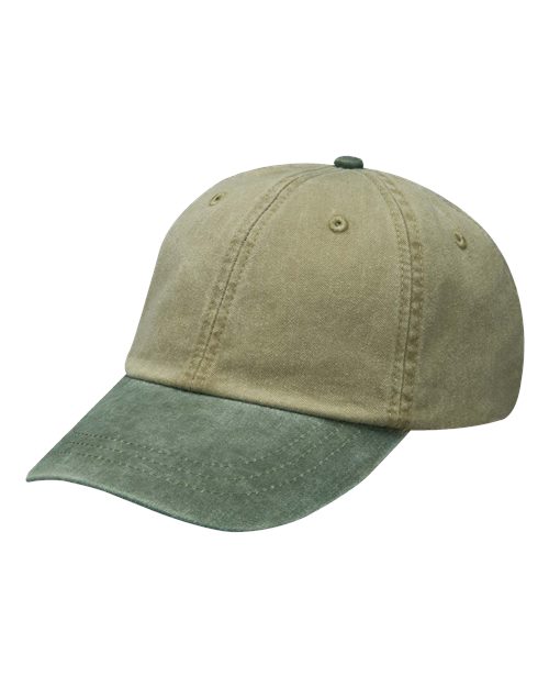Pigment-Dyed Dad Hat - Embroidery