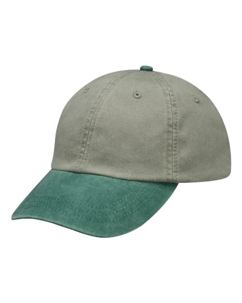 Pigment-Dyed Dad Hat - Embroidery