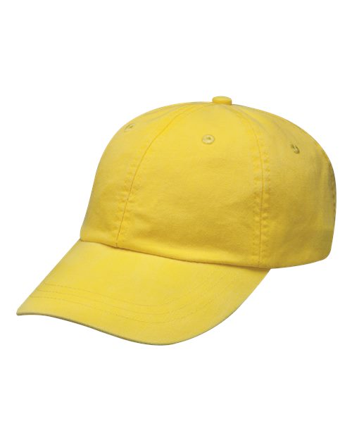 Pigment-Dyed Dad Hat - Embroidery