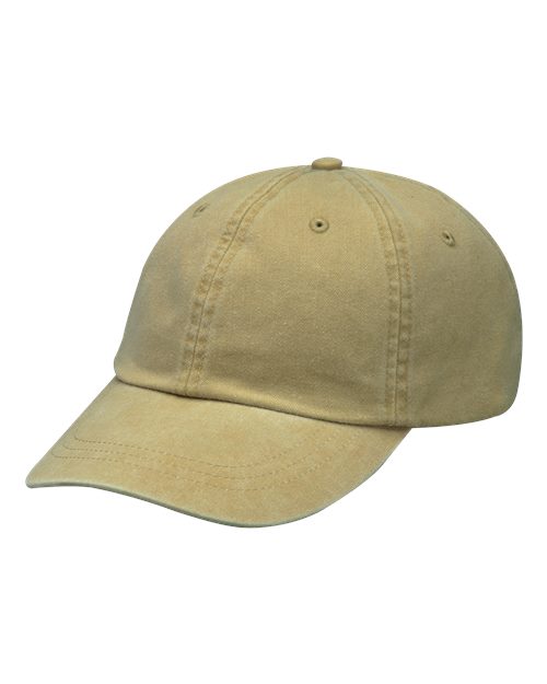 Pigment-Dyed Dad Hat - Embroidery
