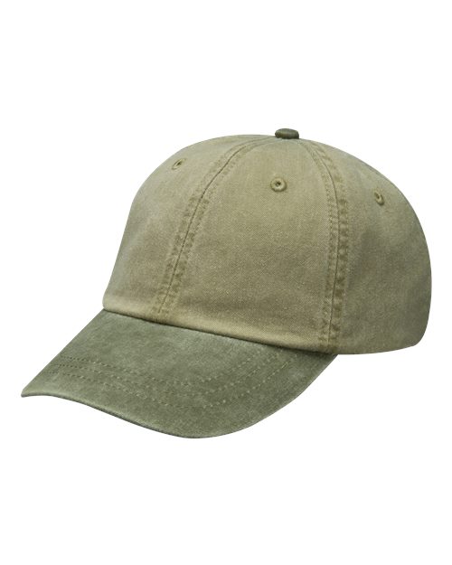 Pigment-Dyed Dad Hat - Embroidery