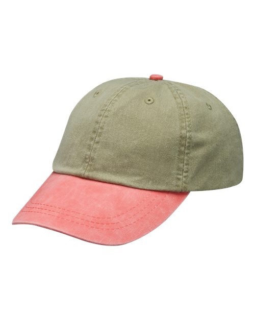 Pigment-Dyed Dad Hat - Embroidery