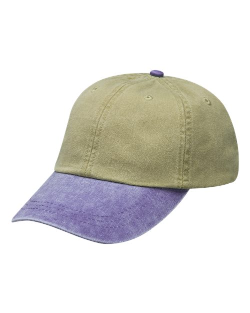 Pigment-Dyed Dad Hat - Embroidery