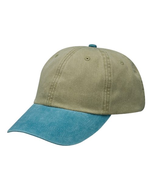 Pigment-Dyed Dad Hat - Embroidery
