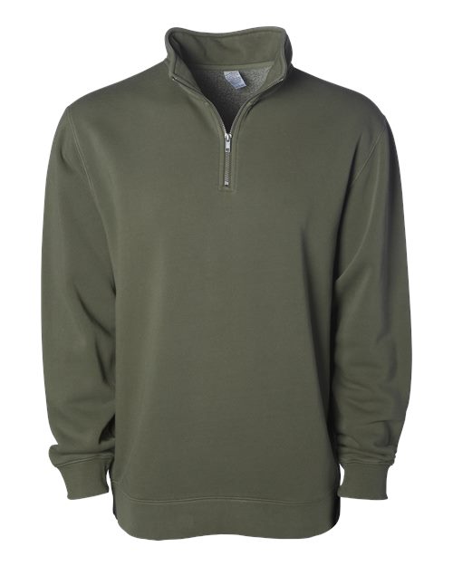 Unisex Pigment-Dyed Quarter-Zip Pullover