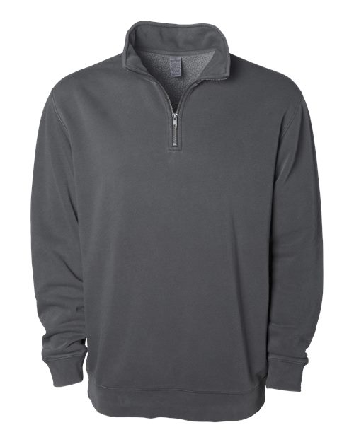 Unisex Pigment-Dyed Quarter-Zip Pullover