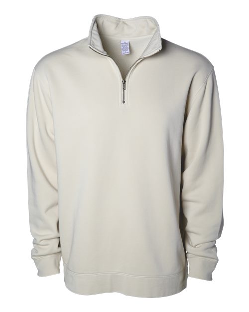 Unisex Pigment-Dyed Quarter-Zip Pullover