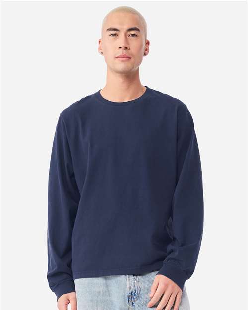 Unisex Heavyweight Garment-Dyed LS Tee