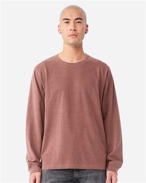 Unisex Heavyweight Garment-Dyed LS Tee