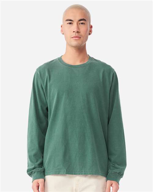 Unisex Heavyweight Garment-Dyed LS Tee
