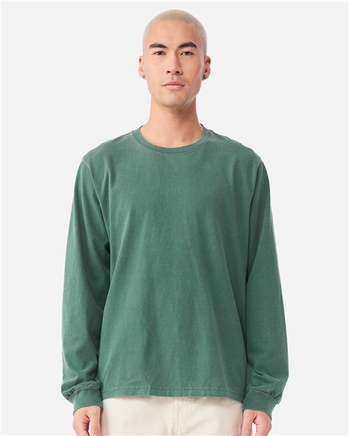 Unisex Heavyweight Garment-Dyed LS Tee
