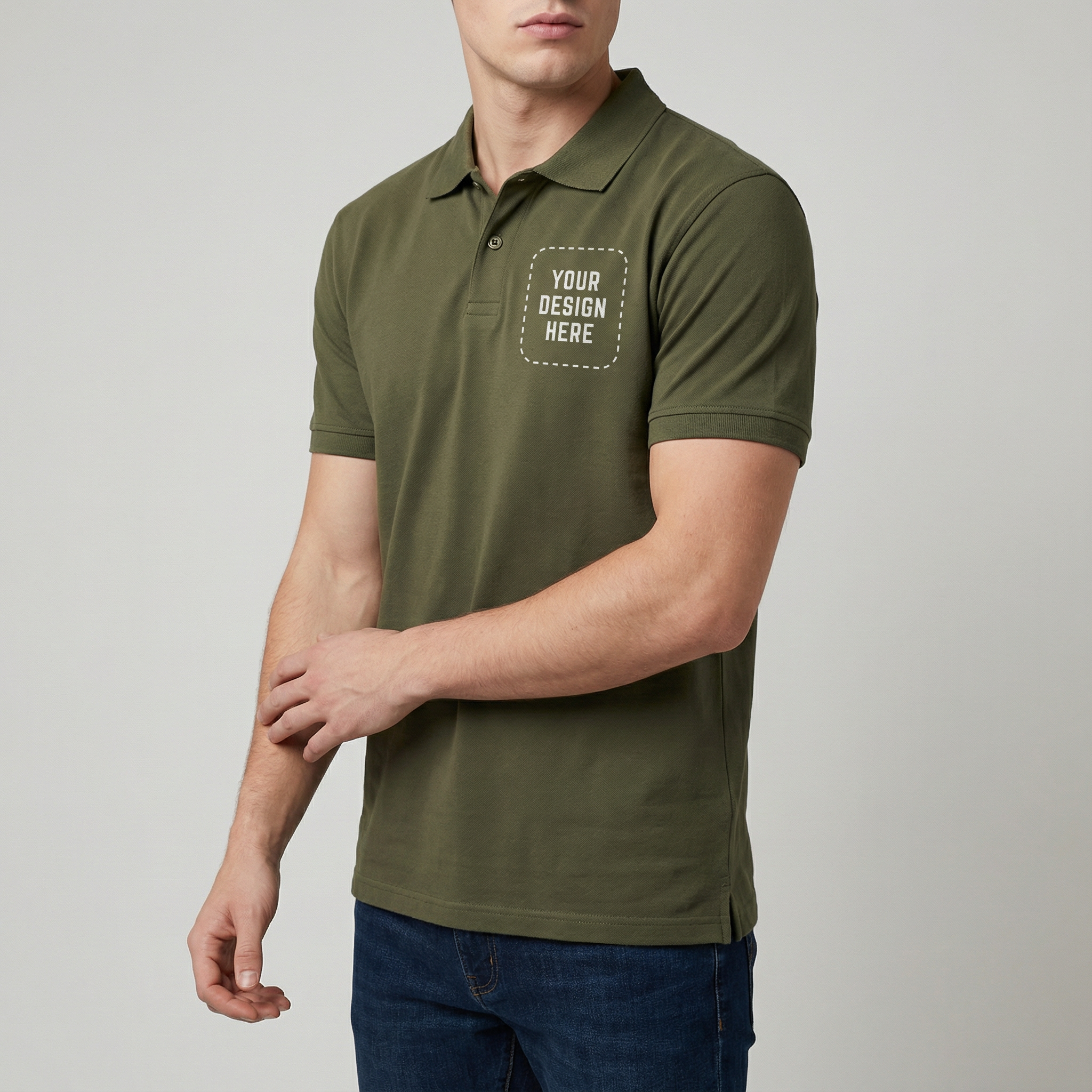 Heavyweight Short Sleeve Polo - Embroidery