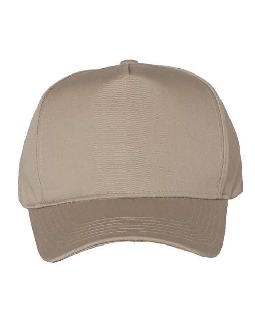 Five-Panel Twill Snapback Cap - Embroidery