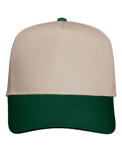 Five-Panel Twill Snapback Cap - Embroidery