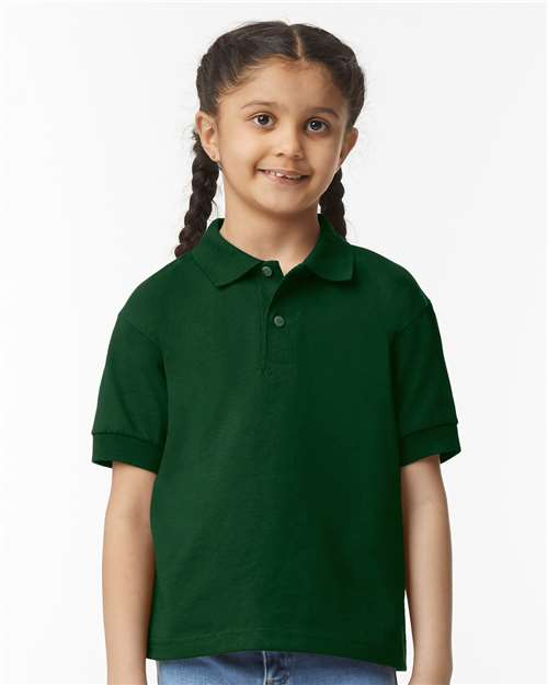 Youth Moisture-Wicking Polo Shirt