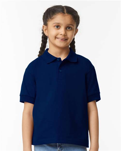 Youth Moisture-Wicking Polo Shirt