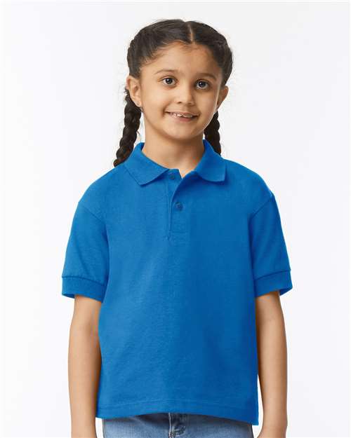 Youth Moisture-Wicking Polo Shirt