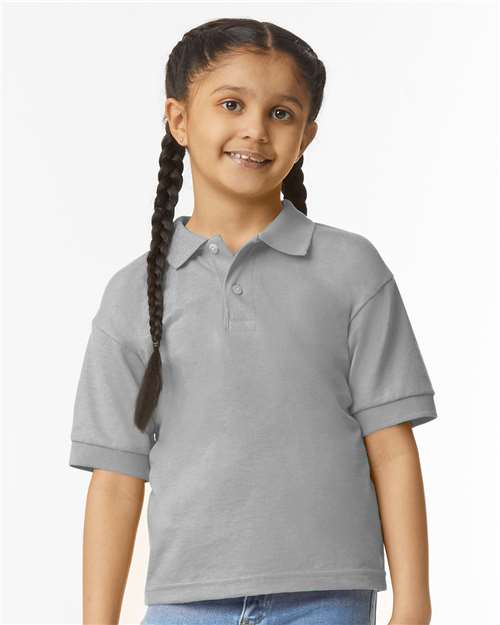 Youth Moisture-Wicking Polo Shirt