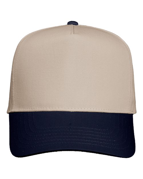 Five-Panel Twill Snapback Cap - Embroidery