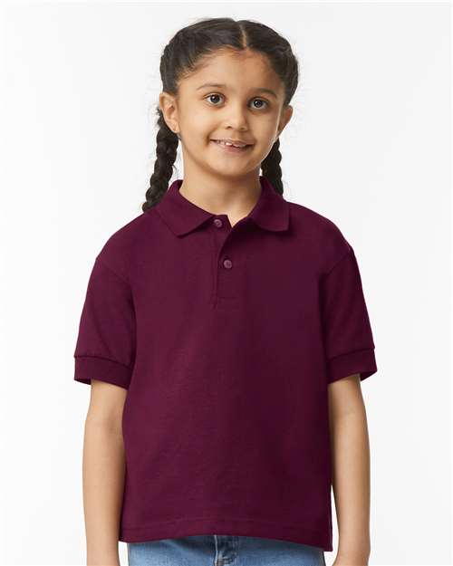 Youth Moisture-Wicking Polo Shirt