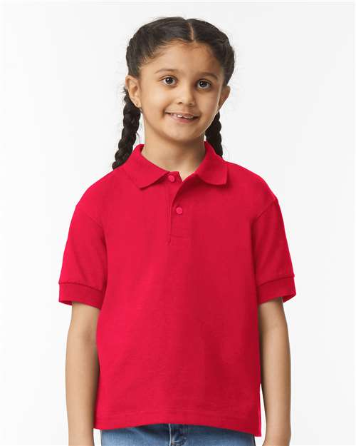 Youth Moisture-Wicking Polo Shirt