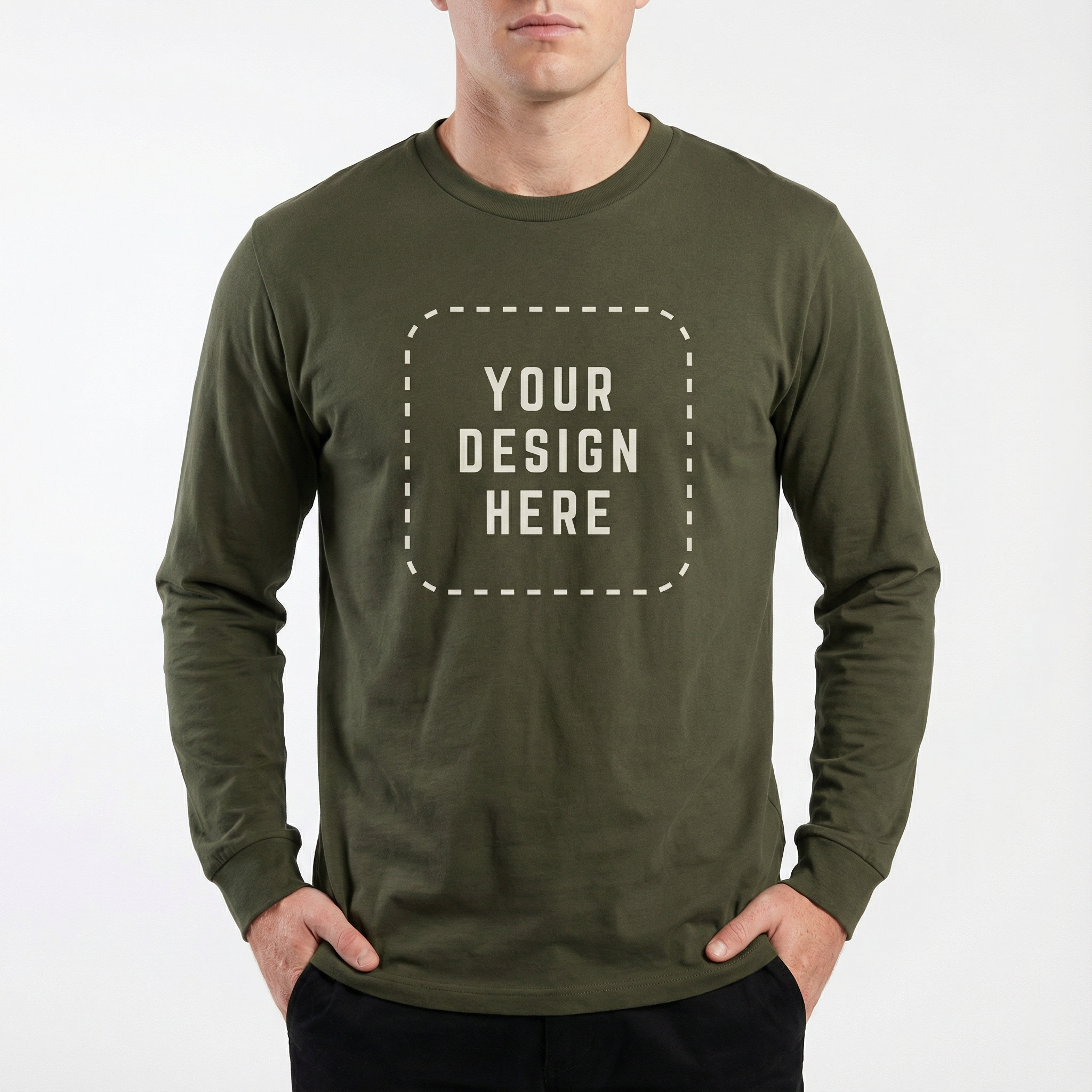 Unisex Heavyweight Long Sleeve Tee