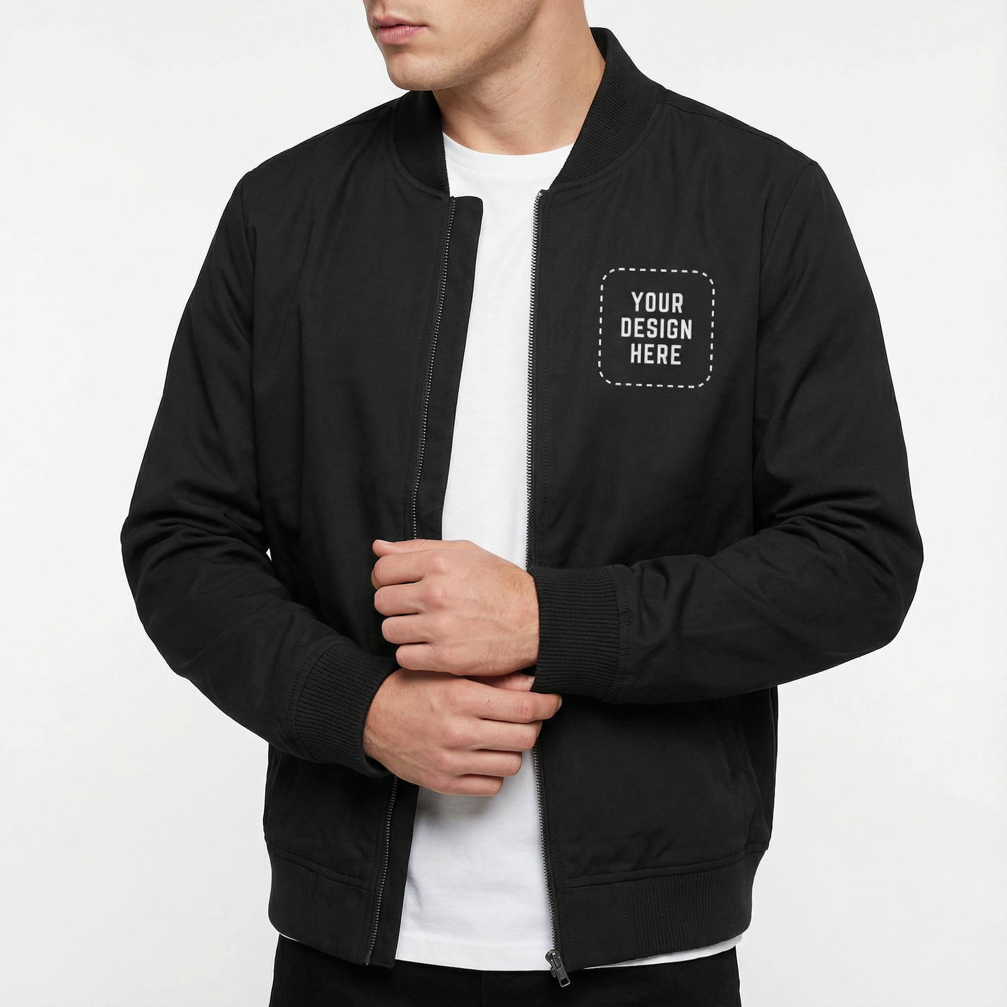 Men’s Heavyweight Cotton Bomber - Embroidery