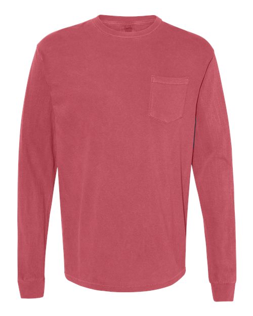 Unisex Heavyweight L/S Pocket Tee