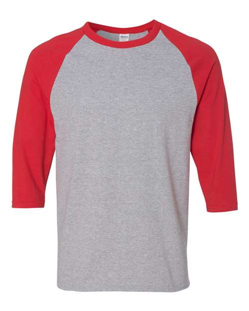 Unisex Raglan 3/4 Sleeve T-Shirt