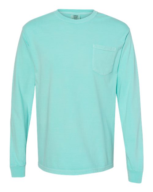 Unisex Heavyweight L/S Pocket Tee