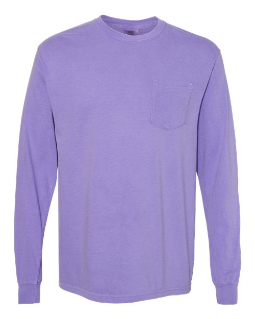 Unisex Heavyweight L/S Pocket Tee