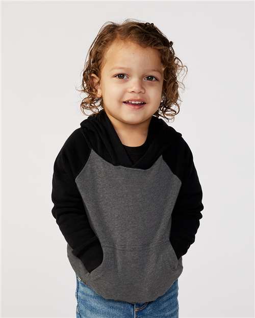 Toddler Raglan Hoodie Sweatshirt