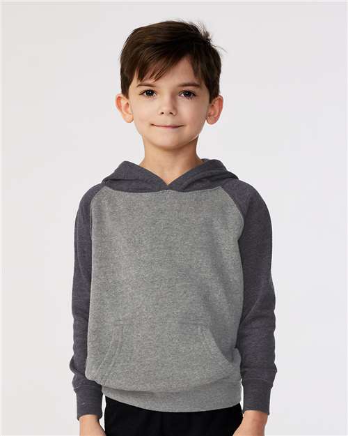 Toddler Raglan Hoodie Sweatshirt